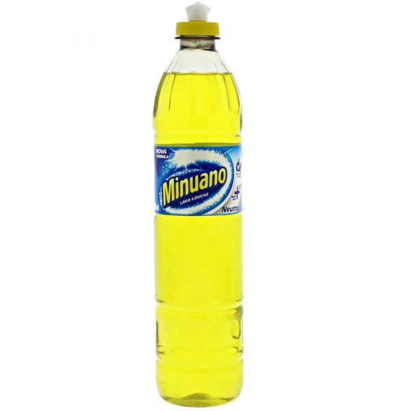 DETERGENTE LIQUIDO NEUTRO MINUANO 500ml