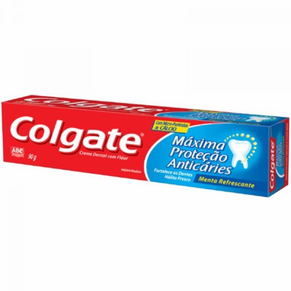 CREME DENTAL COLGATE MAXIMA PROTEÇAO 90g