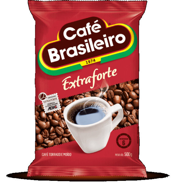 CAFE BRASILEIRO EXTRA FORTE 500g