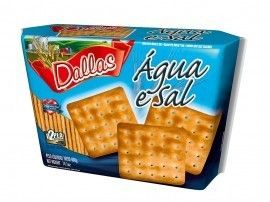 BOLACHA DE AGUA E SAL DALLAS 400g