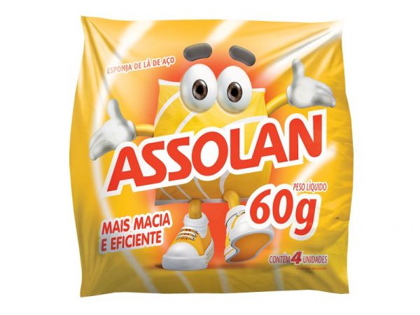 ESPONJA DE AÇO ASSOLAN