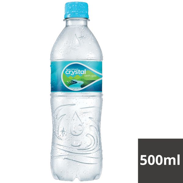 AGUA MINERAL CRISTAL SEM GAS 500ML