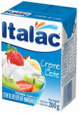 CREME DE LEITE ITALAC 200g