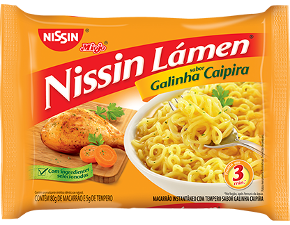 NISSIN LAMEN GALINHA SABOR CAIPIRA 90g