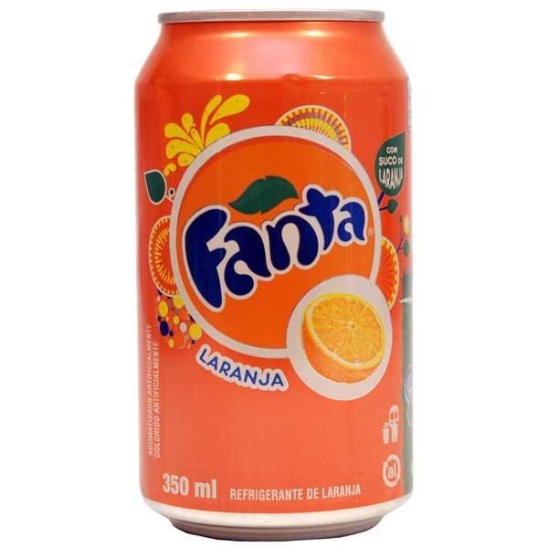 FANTA LARANJA LATA 350ml