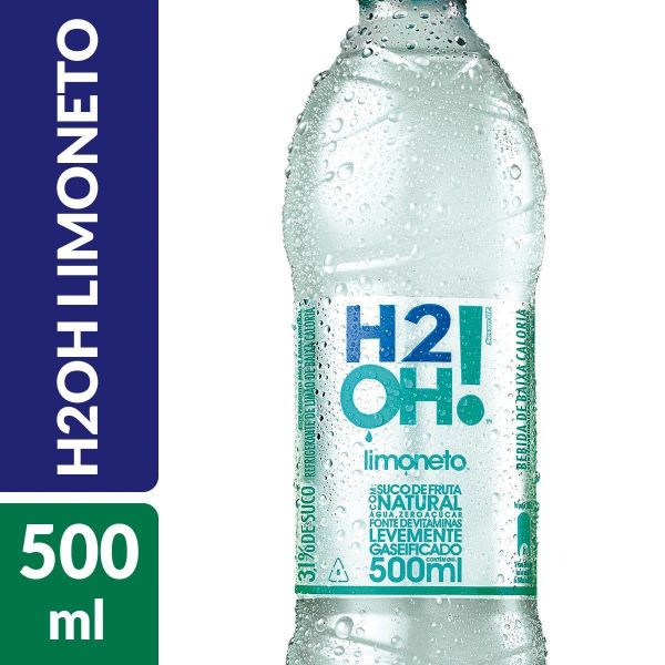 H2O LIMONETO COM GAS 500ML