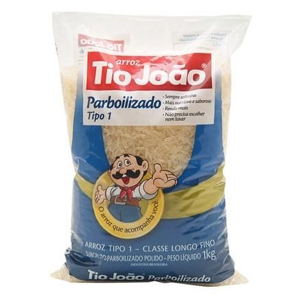 ARROZ TIO JOAO PARBOABILIZADO 1KG